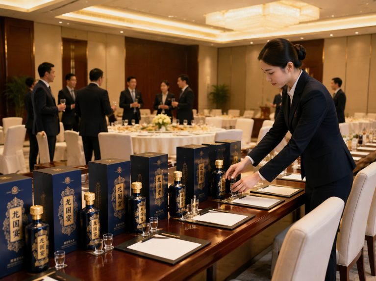 龙国宴会议及项目庆功用酒